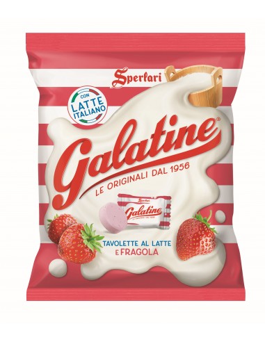Sperlari Galatine Stawberry Flavored Milk Candy 115g