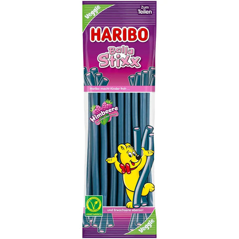 Haribo Raspberry and Blackberry Balla Stixx 200g