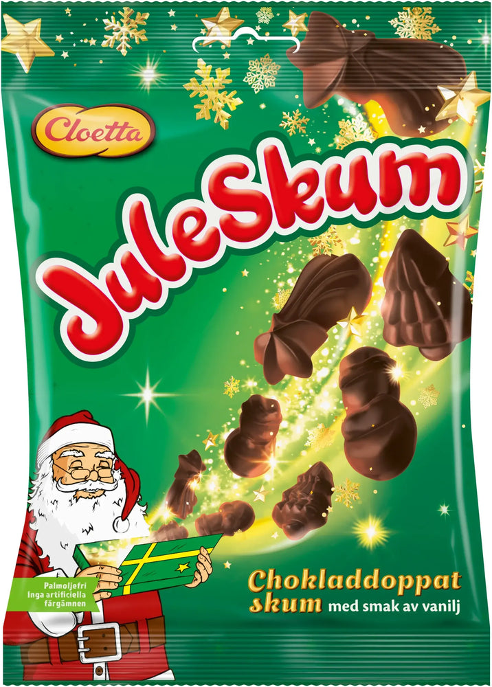 Cloetta Juleskum Chocolate Dipped 140g