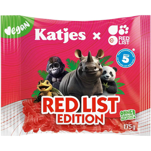 Katjes Red List Edition 175g