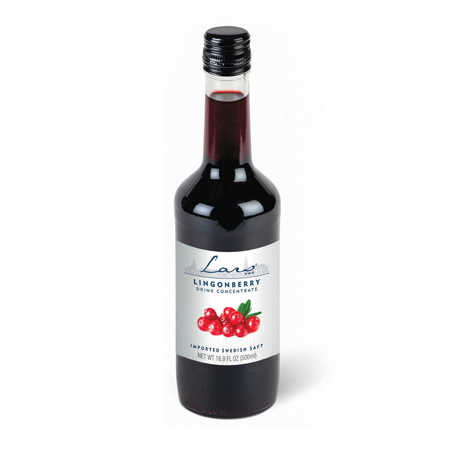 Lars Own® Lingonberry Drink Concentrate (Saft) Bottle Best By: September 4, 2023