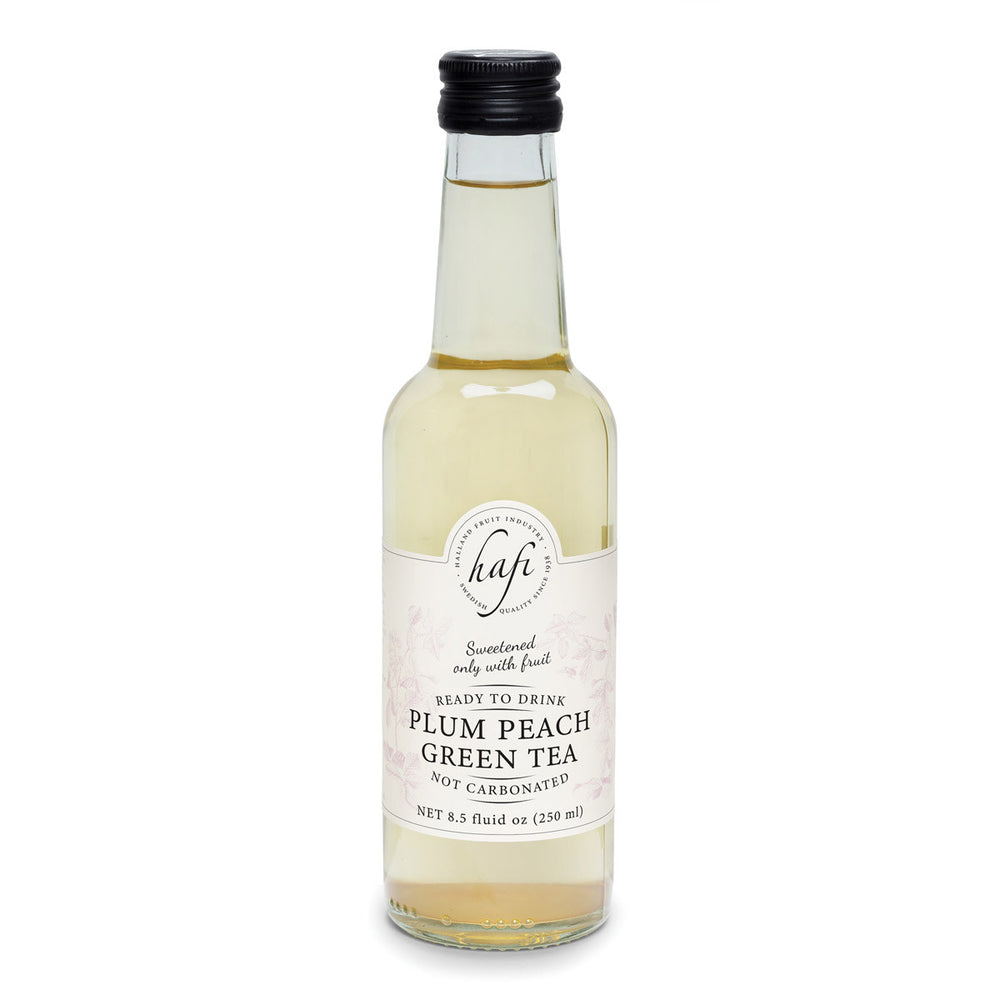Hafi Plum Peach Green Tea Ready-to-Drink Bottle