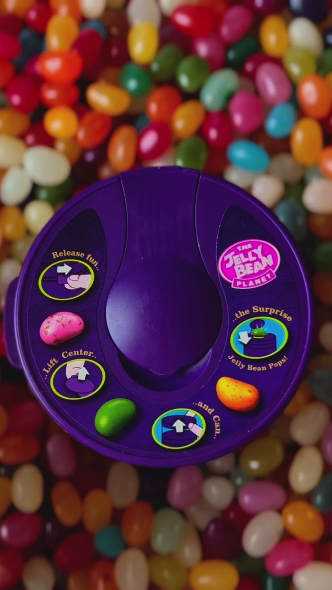 The Jelly Bean Planet Pop-A-Bean 3.5oz, BEST BY: January 2025