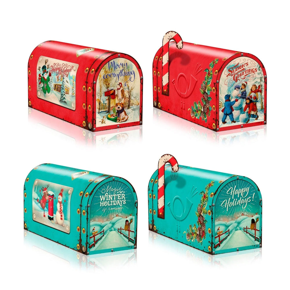 
            
                Load image into Gallery viewer, Sorini Holiday Mailbox with Milk Chocolate Pralines filled with Hazelnut Cream and Cereals 250g
            
        