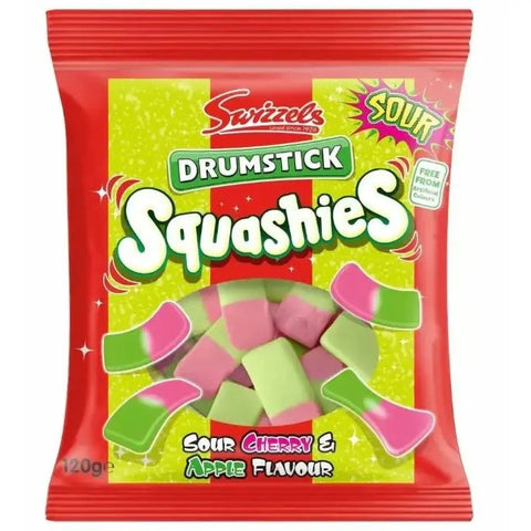 Limited Import- Squashies Sour Cherry & Apple 140g