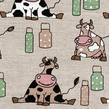 Nordic Cow Tea Towel