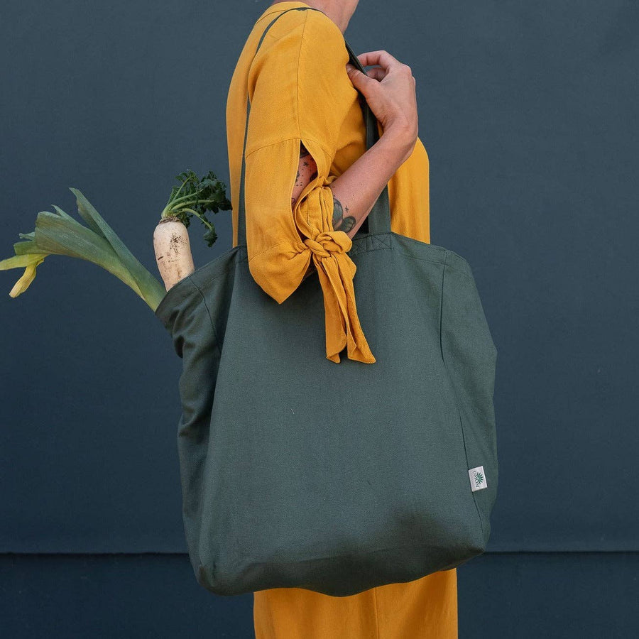 OMOM Organic Cloth Original Tote in Green