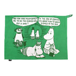 Tea Towel In Gift Tin - Moomin (Dishes In The Sea)