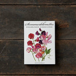 Cardfolder Summer Flowers 8 cards w/8 envelopes