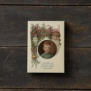 Peters Jul Christmas Cards 8 Cards w/Envelopes- Made in Europe