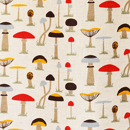 Nordic Mushroom Tea Towel