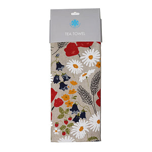 Nordic Daisy Tea Towel