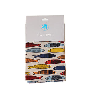 Nordic Long Fish Tea Towel