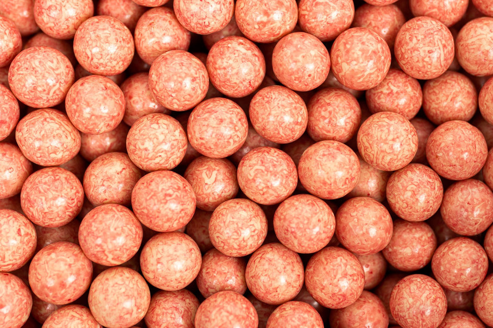 Hallon Lakritskulor (Raspberry Licorice Balls)
