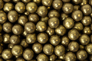 Lakritskulor Guld (Gold Licorice Balls)