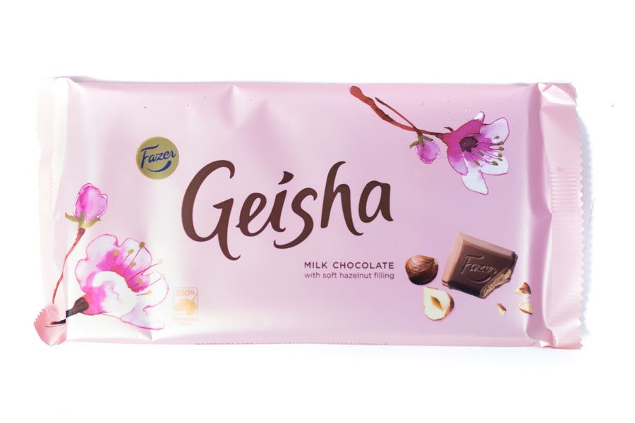 Karl Fazer Geisha Milk Chocolate Bar 121g