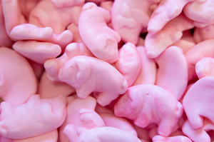 Gummi Pink Pigs