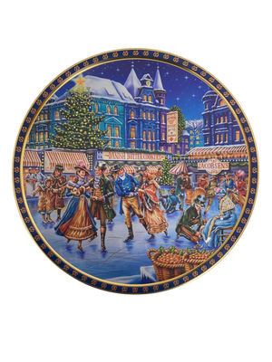 Jacobsens Skating Rink Danish Cookie Tins