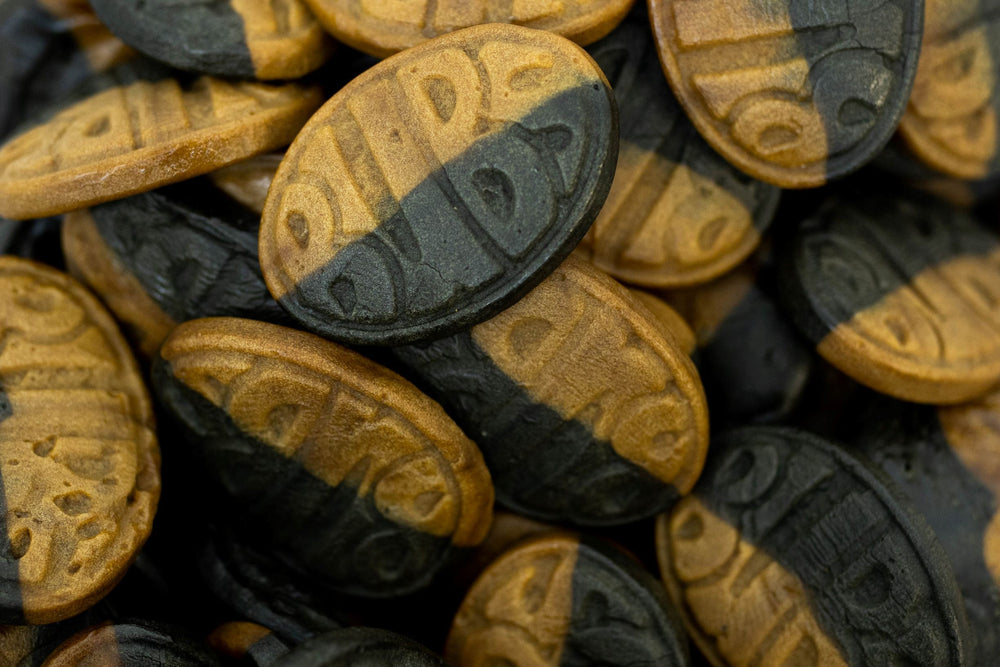 BUBS Kola Salta Ovaler (Caramel Licorice Ovals)