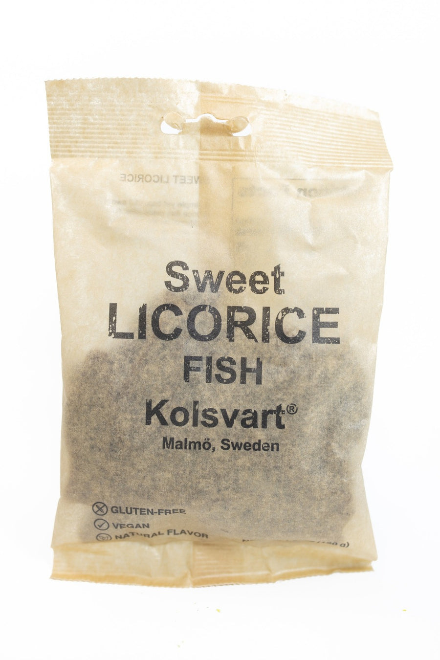 Kolsvart Sweet Licorice Fish