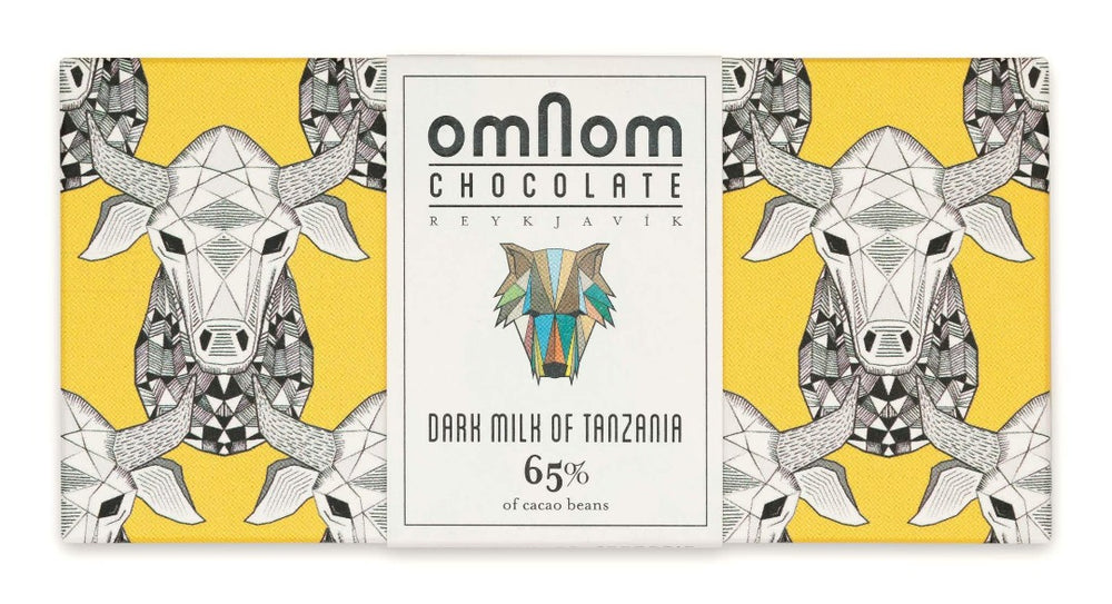 Omnom Chocolate Dark Milk of Tanzania 65% 60g