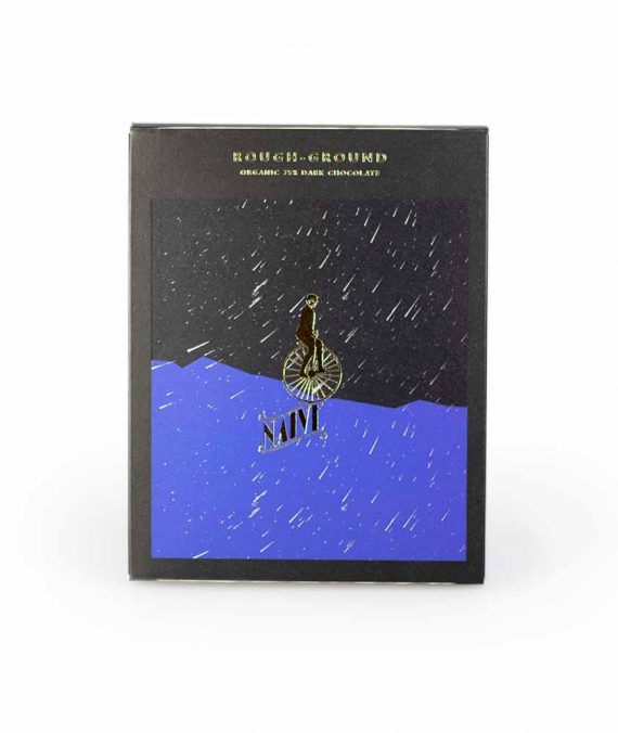 Naive Rough-Ground Rustic Dark Chocolate 75%
