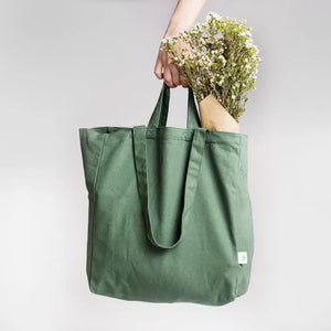OMOM Organic Cloth Original Tote in Green