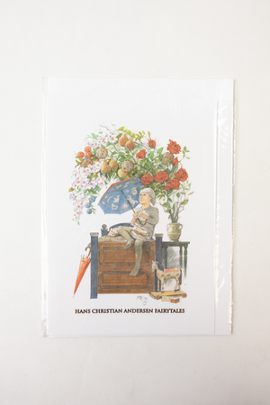 H.C. Andersen Fairytales Ole Lukøje A5 Card