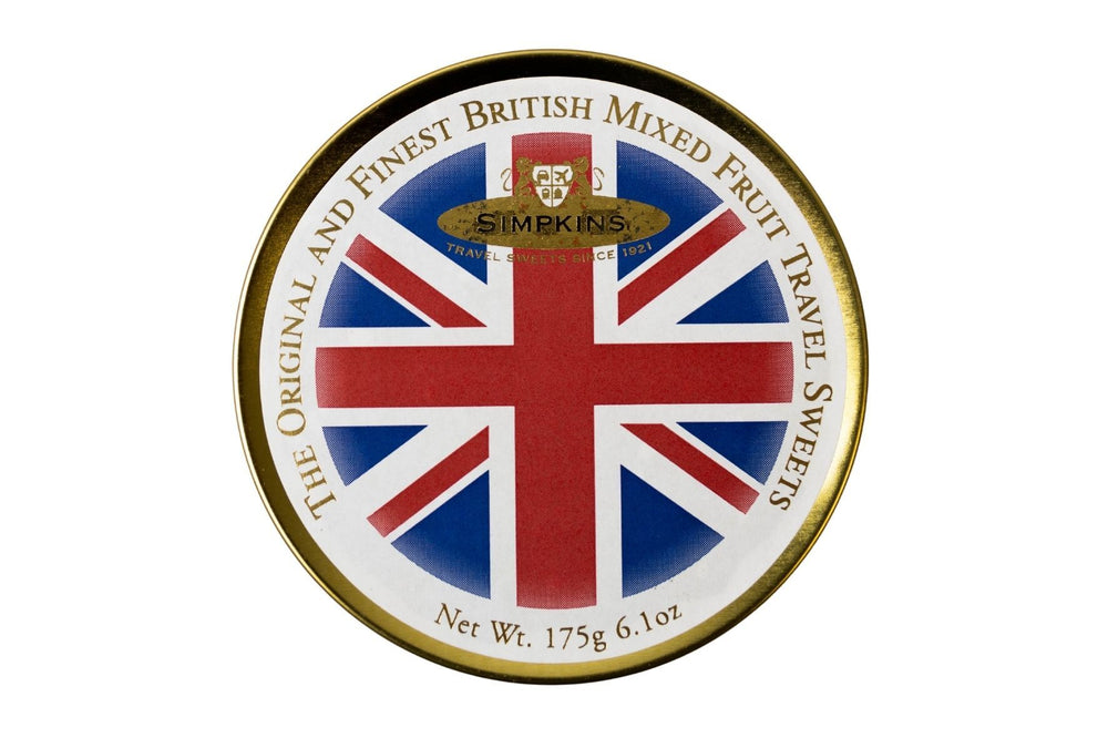 Simpkins Union Jack Flag Tin