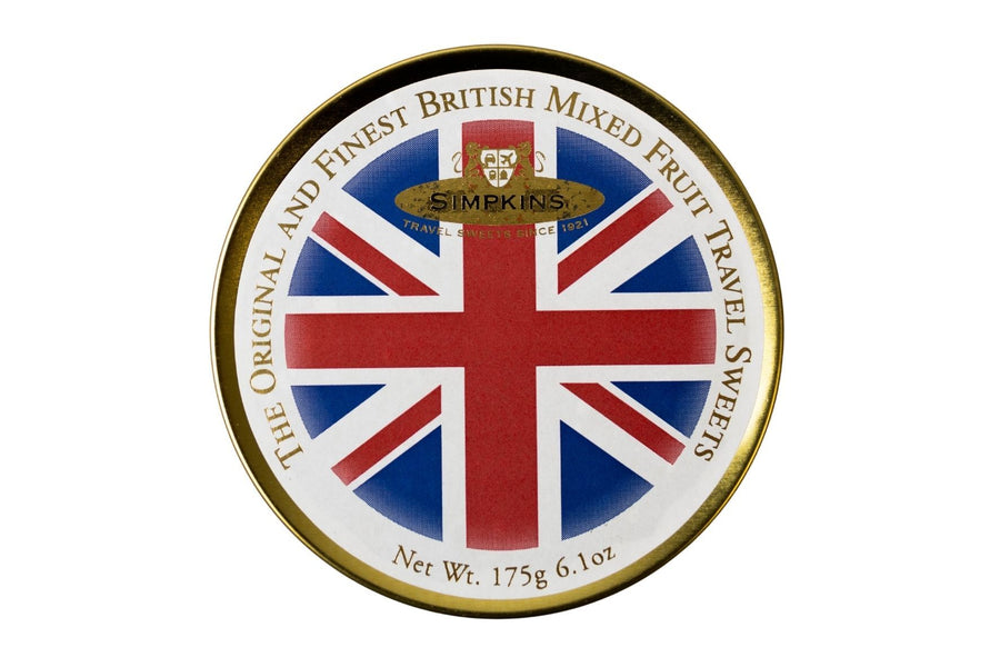 Simpkins Union Jack Flag Tin