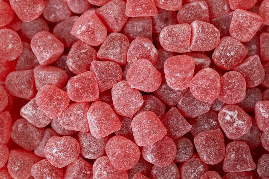 Sockerfria Gelehallon (Sugar Free Raspberry Drops)