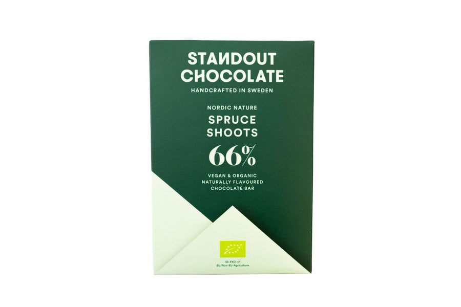 Standout Chocolate Spruce Shoots 66%