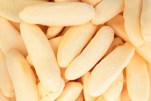 Sura Persikobananer (Sour Peach Bananas)