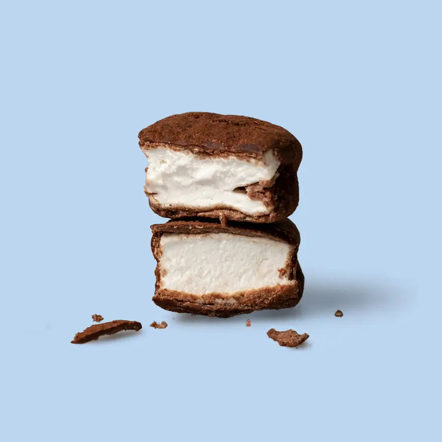
            
                Load image into Gallery viewer, The Mallows Mini: Flaked Sea Salt + Belgian Chocolate 5g
            
        