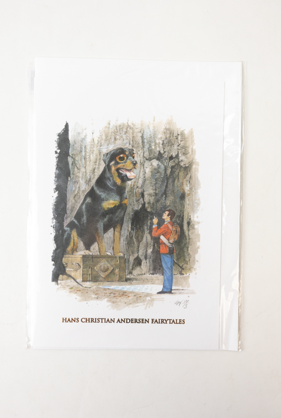 H.C. Andersen Fairytales The Tinderbox A5 Card