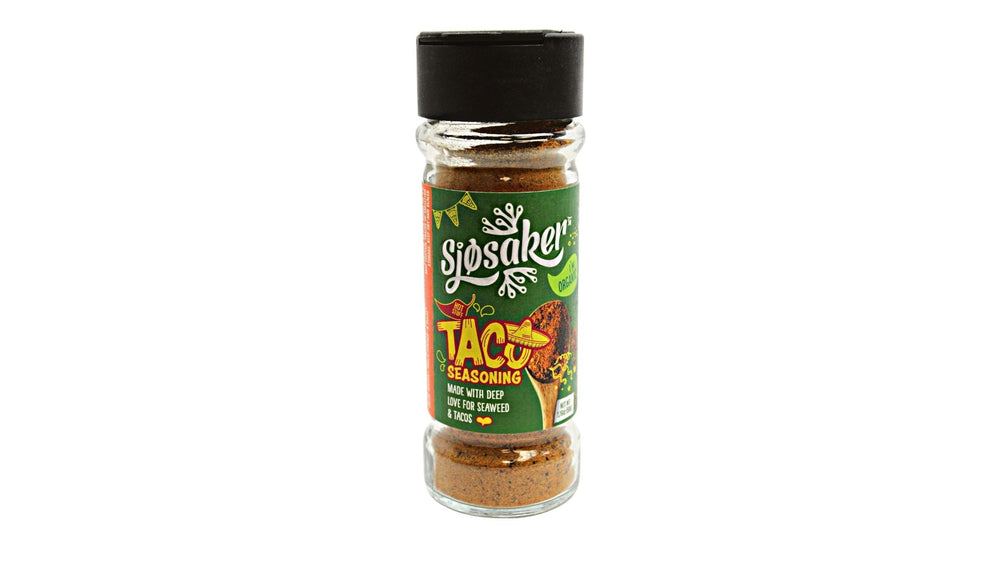 Sjøsaker: Taco Seasoning, BEST BY: September 1st, 2023