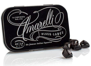 Amarelli Black Label 40g - Pure Liquorice