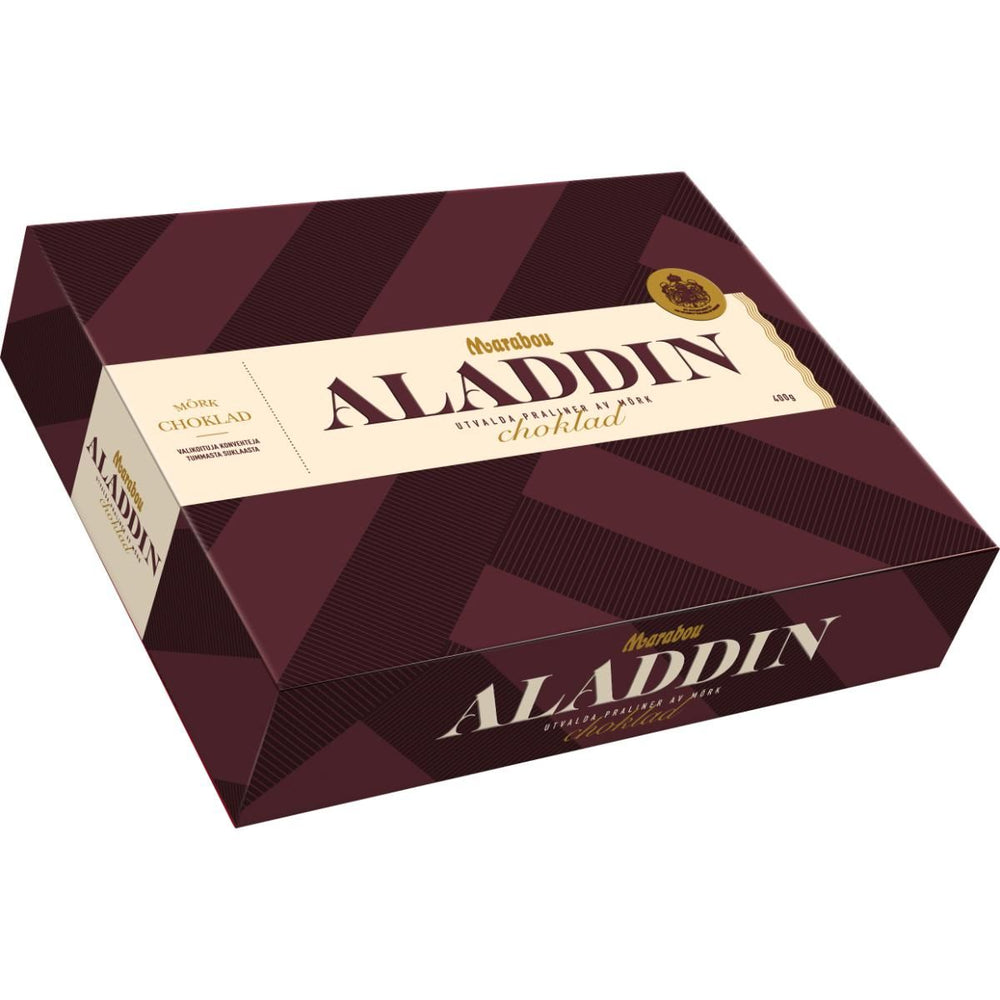 Marabou Aladdin Dark 400g Box Sweetish Candy A Swedish Candy Store