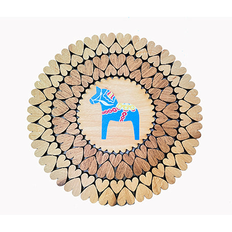 Wooden Dala Horse Kitchen Accessories