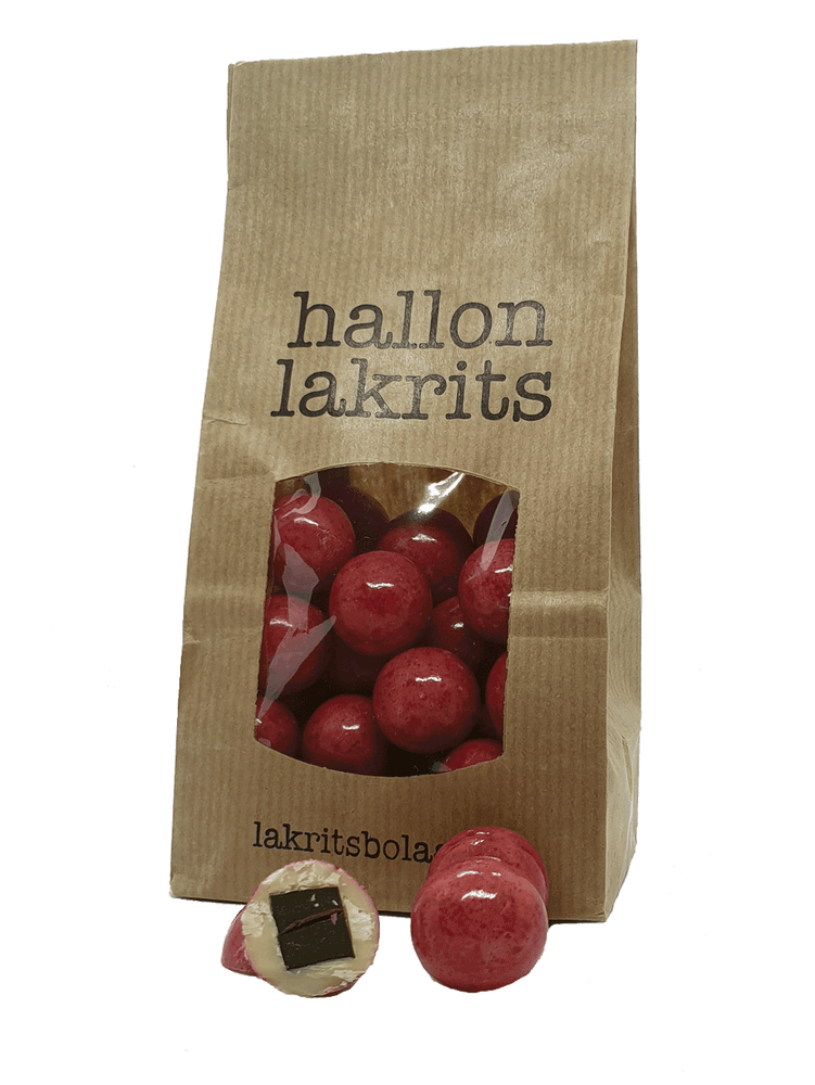 Lakritsbolaget Swedish Licorice with Raspberry and White Chocolate 170g