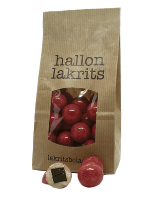 Lakritsbolaget Swedish Licorice with Raspberry and White Chocolate 170g