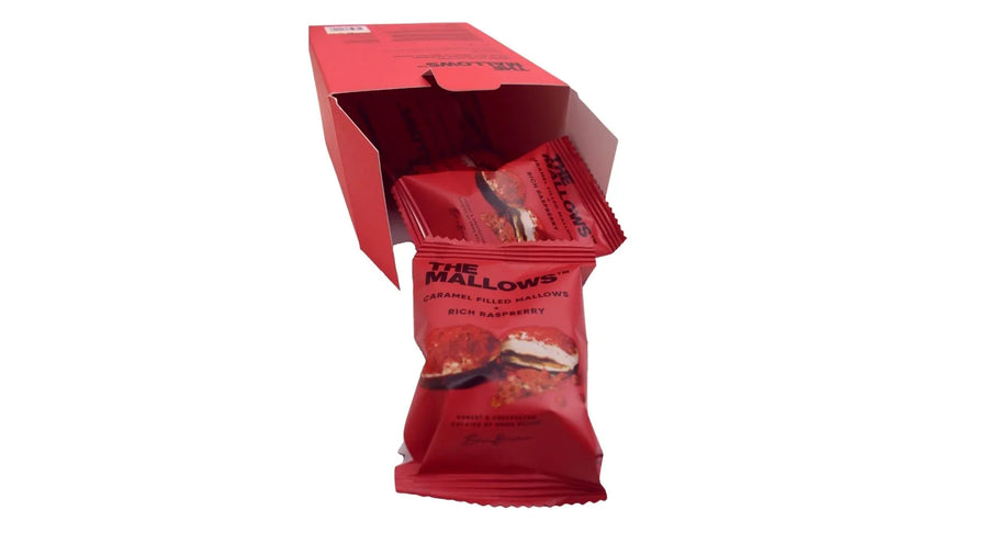 The Mallows: Caramel & Rich Raspberry 90g