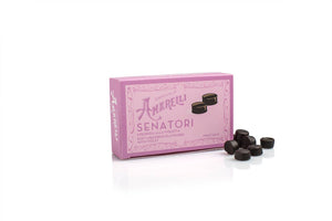 Senatori 100G - Violet flavored gummy licorice