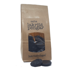 Lakritsbolaget Salty Licorice Coins 150g