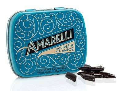 
            
                Load image into Gallery viewer, Amarelli Blue Sky 20g - Anise Flavored Licorice
            
        