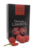 Lakritsbolaget Oscarsson Licorice, Raspberry & Chili 150g