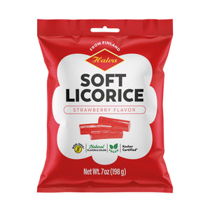 Halva Finnish Soft Licorice Strawberry