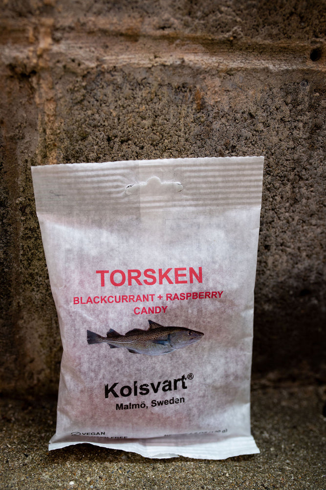 Kolsvart Torsken Blackcurrant + Raspberry Candy
