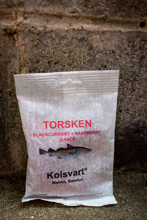 Kolsvart Torsken Blackcurrant + Raspberry Candy