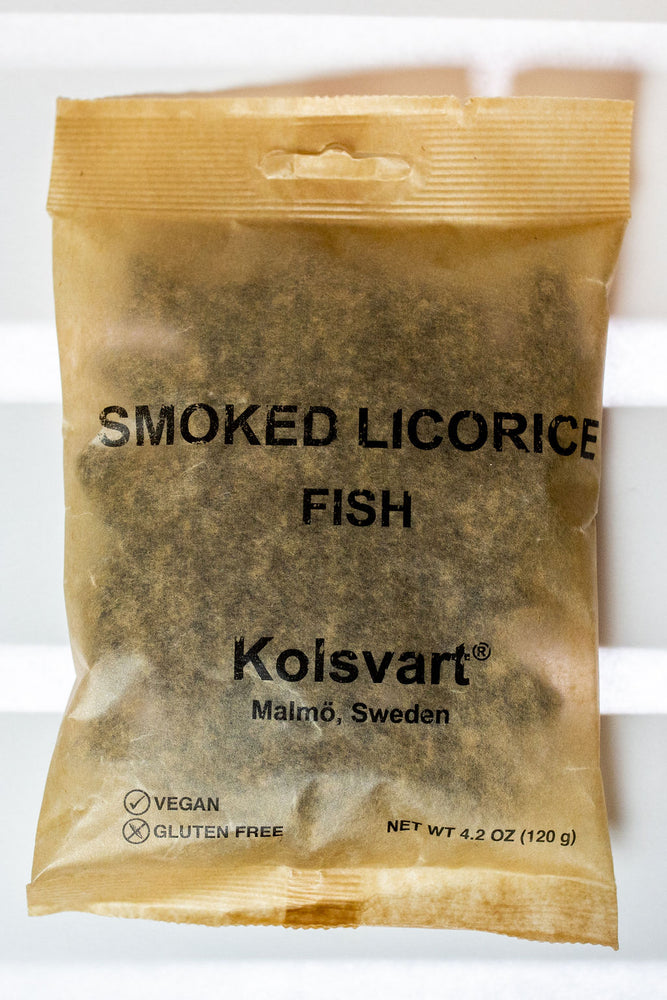 Kolsvart Smoked Licorice Fish